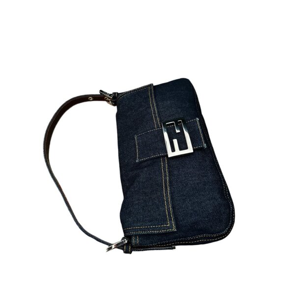 Fendi Denim Baguette - Picture 2 of 6
